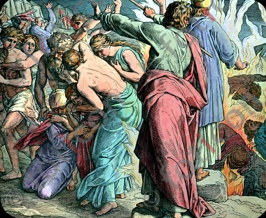 Die Strafe Korahs und seiner Rotte | The punishment of Korah and his gang (foticon-simon-045-055.jpg)
